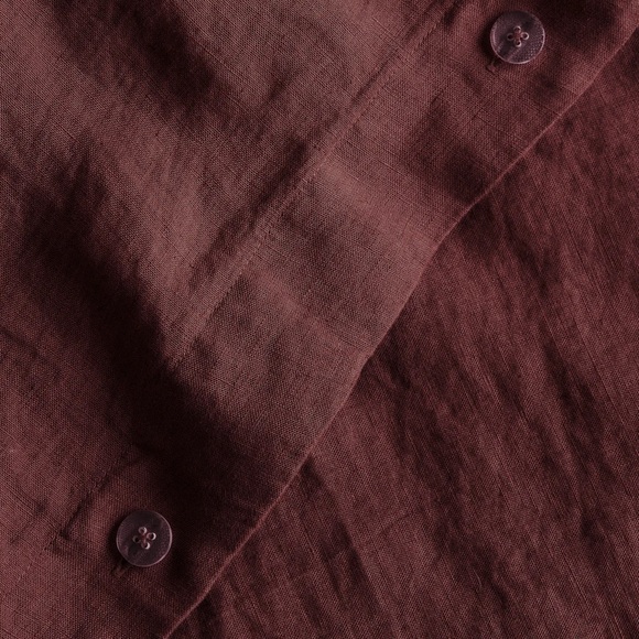 Quince European 100% Linen Duvet Cover only, Full/Queen NEW - Picture 3 of 10